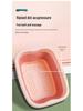 Foldable Foot Bath Basin: Portable Foot Massage and Washing Bucket for Dorms