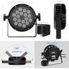 U`King 18x10W Waterproof Stage Lights, LED Par Lights, Stage Lighting/Disco Lights, IP65, DMX512 RGBW, High Brightness, 4-in-1, 105cm Waterproof Power
