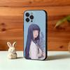 H-Hinata Anime H-Hyuga Phone Case For iPhone17 16 15 14 13 12 11 Pro Max Plus,5G Soft Black Case