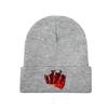 One Punch Man Aitama Knitted Caps for Women Unisex Beanie Winter Hat Polyester Saitama OPM Oppai Anime Manga Casual Cap