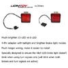 Smoked Lens 15-LED Brake Light Trailer Hitch Cover Fit Towing & Hauling 2" Size