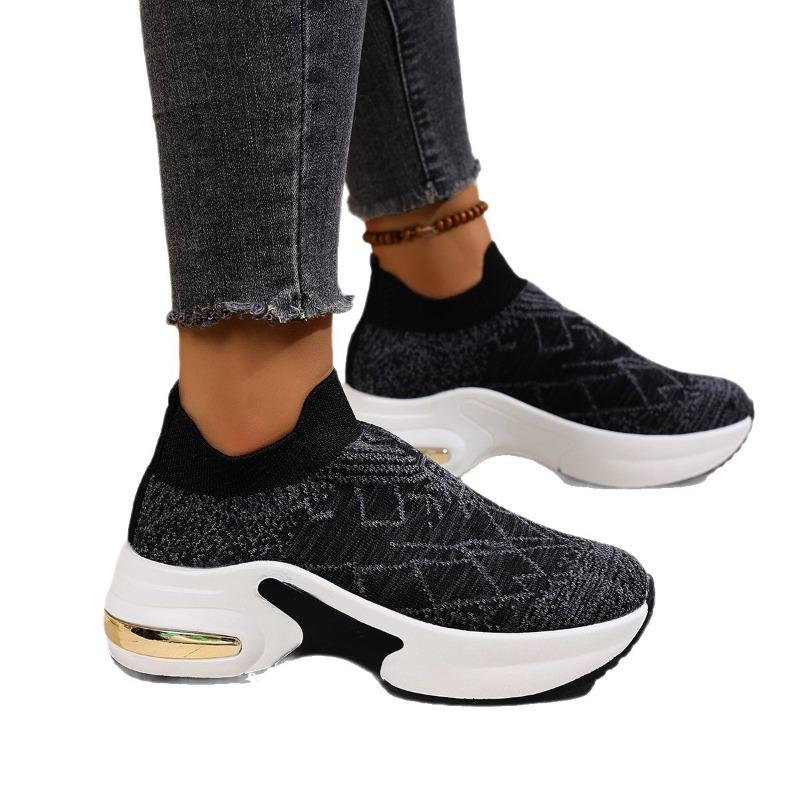 Damen Atmungsaktive Mesh Slipper, Rutschfeste Cutout Socken Sneaker, Leichte Großhandel Ballerinas für Drop Shipping