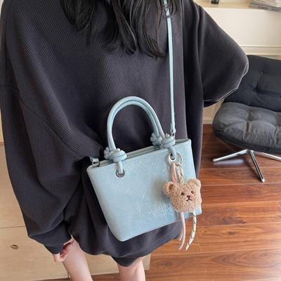New Summer Versatile Small Bag Women's Shoulder Messenger Bag Premium Sense Portable Bucket Bag