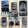 Pilgrims In Mecca Cover For iPhone 12,16,11,14,15,17,13,X,Mini,SE,Max,8,7,XR,XS,Plus,Pro,Soft Silicone Black Case