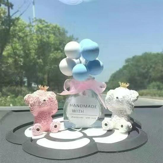 Creative Car Accessories: Cute Confession Balloons & Perfume Ornaments for Interior Decoration
