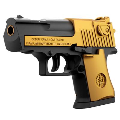 Mini Desert Eagle Pocket Toy Gun Continuous Shell Throwing Education Gun Soft Bullet  Airsoft Small Pistol Gift for Kids