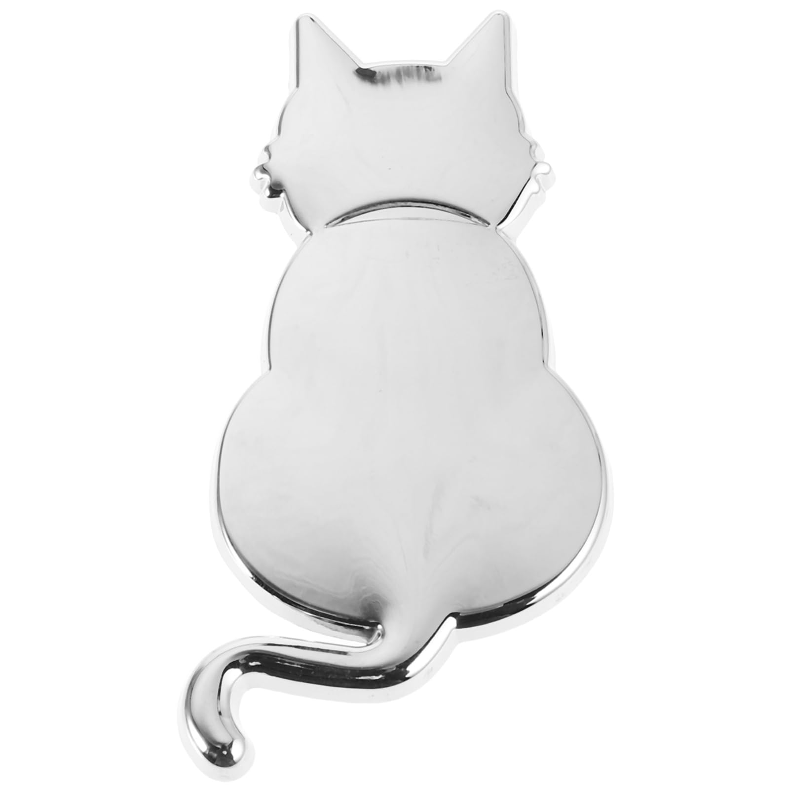 

CVUTOVO Cat Genus Car Sticker Backview Cat Exterior Decoration 6.50X3.10X0.30CM серебряный