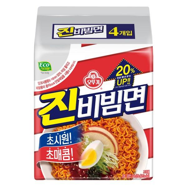 

Ottogi Jinbibim noodles 156g, 4 pieces