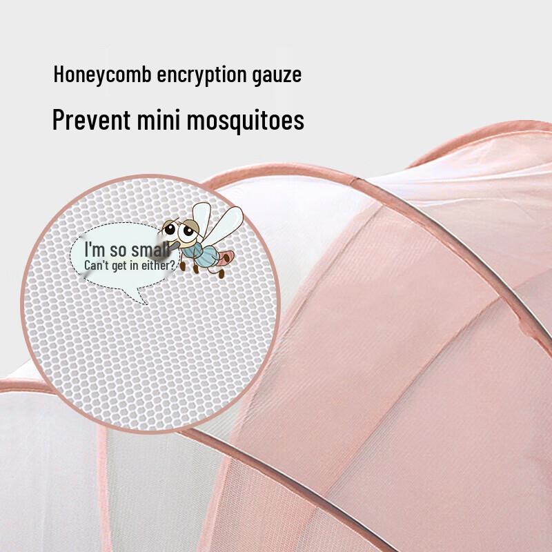 Muji-Style Foldable Baby Mosquito Net