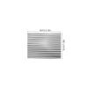 Beaupretty Aluminum Corrugated Roof Panel 8pcs Set - Roofing Material for Mini Dollhouses, Diorama Building Kit, Lightweight Assembly Miniature Roof