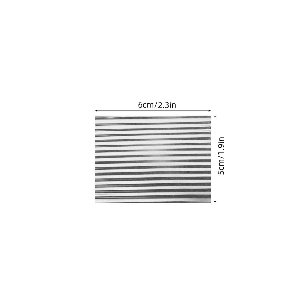 Beaupretty Aluminum Corrugated Roof Panel 8pcs Set - Roofing Material for Mini Dollhouses, Diorama Building Kit, Lightweight Assembly Miniature Roof