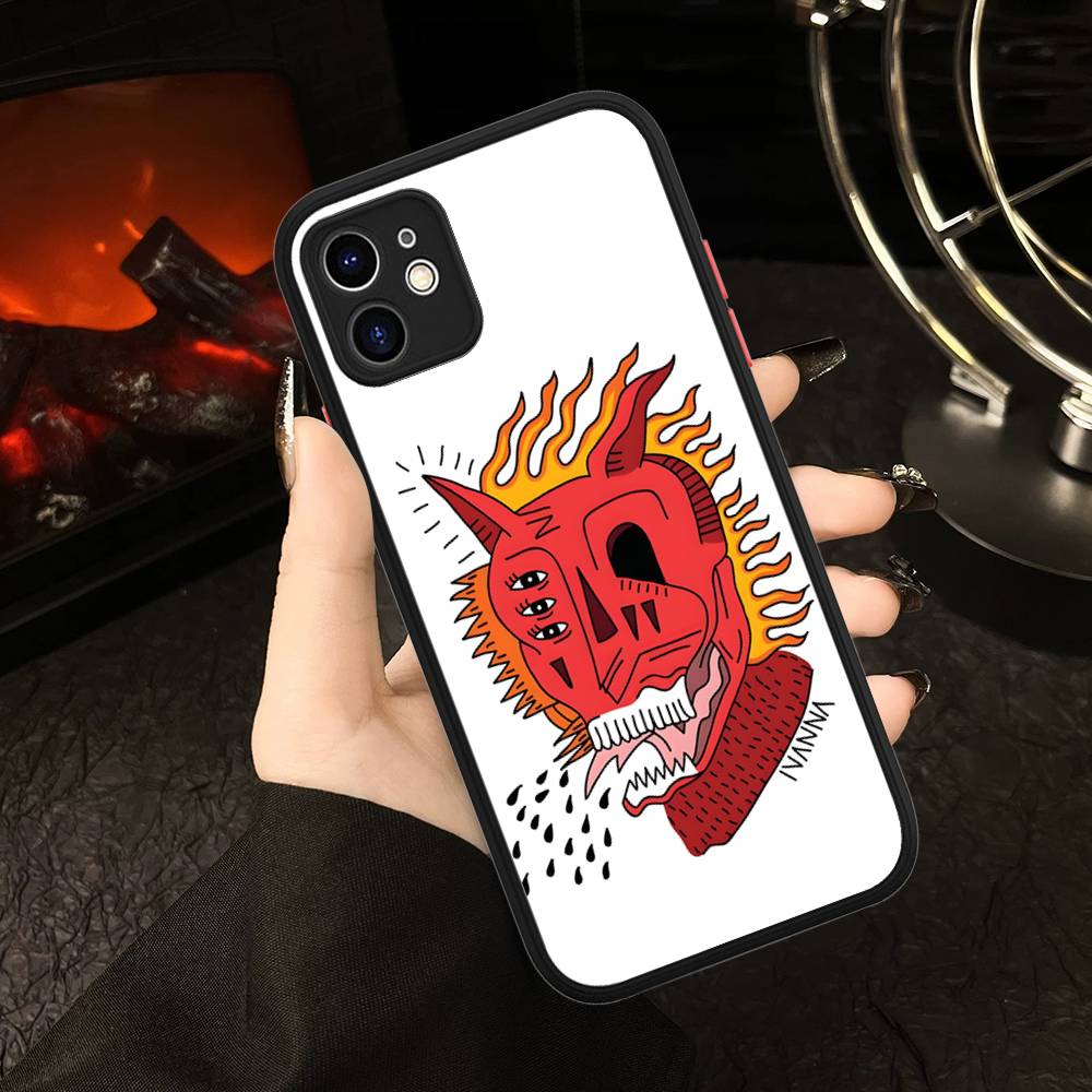 Polly Nor Print Phone Case For IPhone 16 15 14 11 12 13 Pro Max X Plus XS MAX Translucent Matte Cover