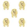 10PCS Alloy Nail Charms Egyptian Pharaoh Nail Art Decorations Cleopatra Nail Art Charms for Nail Art Design Acrylic Nail