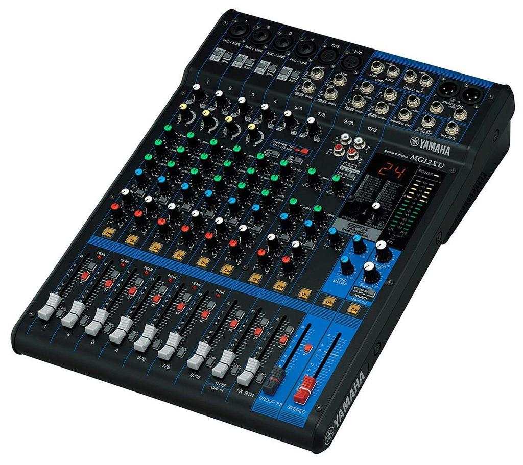 YAMAHA Analog Mixer MG12XU Analog Mixer 12 Channels