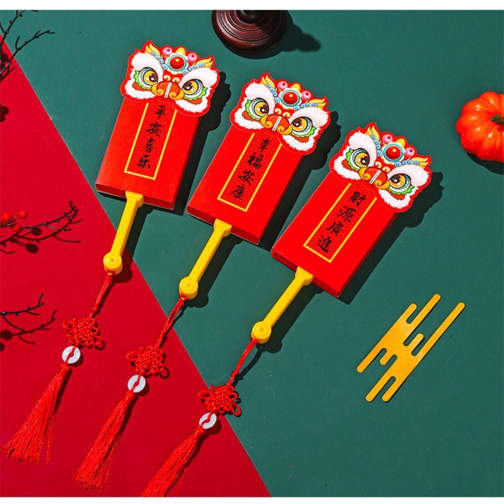 Pulling Fan New Year Red Envelope Exquisite Red Envelope Fan Spring Festival