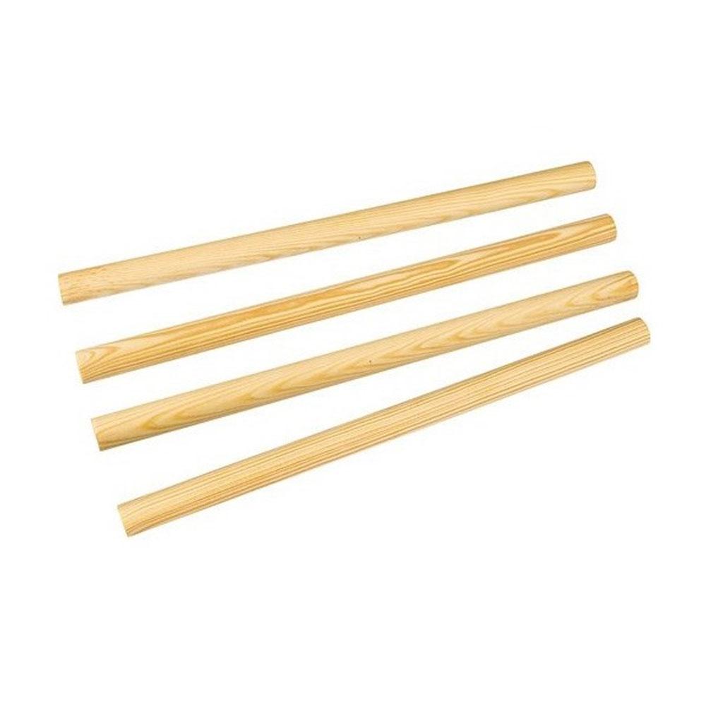 Drążek Wałek Słupek Drewniany Buk Fi 2,2 X 65,5 Cm