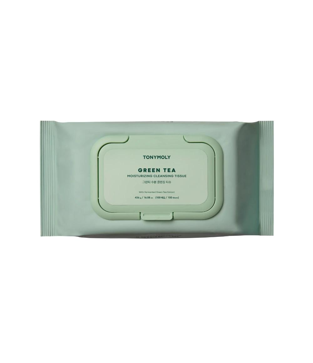 Green Tea Moisturizing Cleansing Tissues 100 Sheets