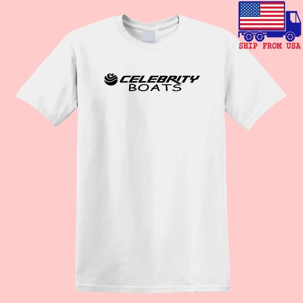 Celebrity Boats Men s White Size S-5XL 2XL
