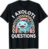 Cute Axolotl Questions T-Shirt for Kids and Women - Funny Design