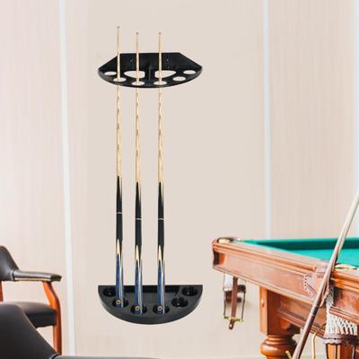 Wall Mount Pool Cue Rack, Billiards Stick Holder, Heavy Duty Billiard Rack ,Pool
