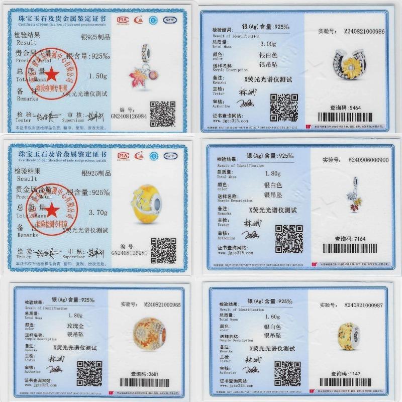 Copper Autumn Golden Charms Maple Leaf Squirrel Pumpkin Deer Bead Fit 3Mm Original Bracelet Diy Jewelry Gift New In