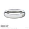 Unisex Ring Surgical Stainless Steel PEANUTS Snoopy PNST001SV [White Clover] No. 7-21 (No. 17)