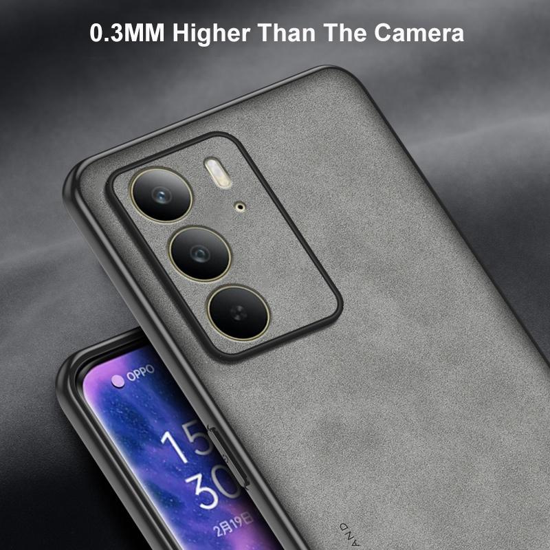 For Realme C75 Case Luxury PU Leather Phone Case For Realme C75 RealmeC75 Back Cover Matte Silicone Shockproof Full Protection