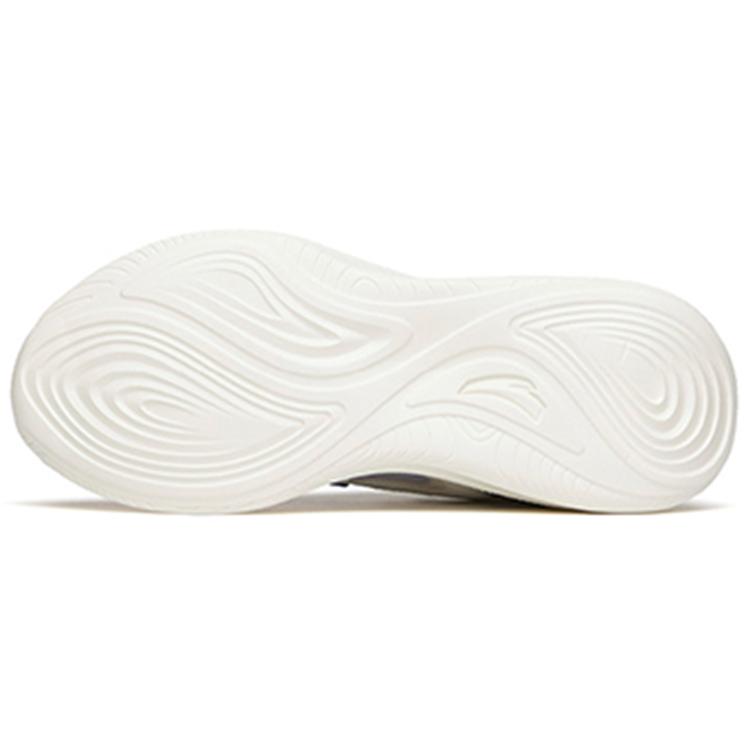 Anta Running Collection Cushioning Slip Resistant Abrasion Resistant Low Top Running Shoes Women's White Purple 922145564-1