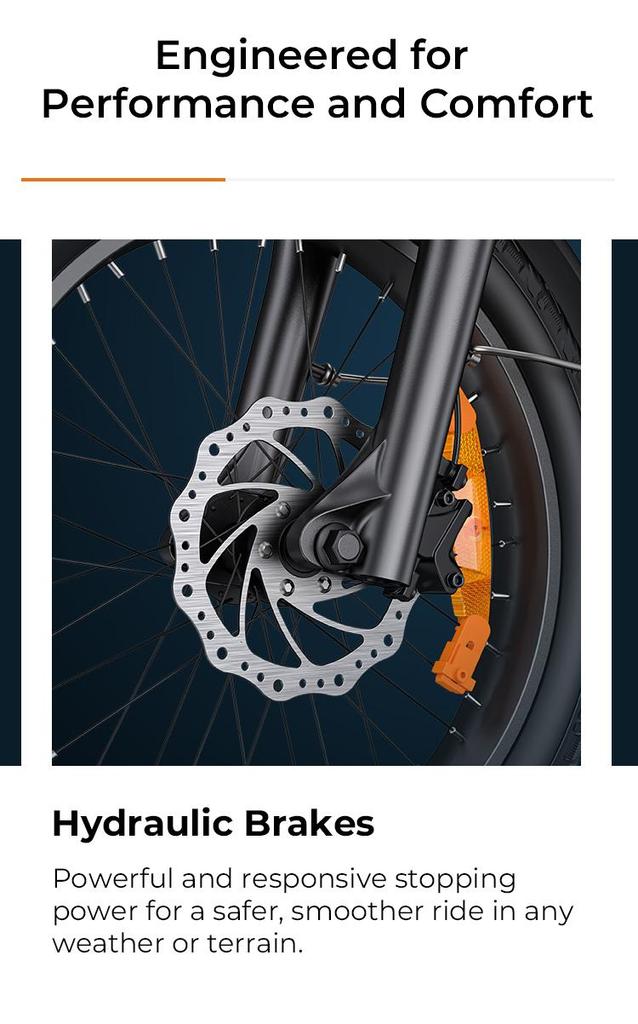 ENGWE EP-2 BOOST Elektrofahrrad 48V 13Ah Akku, 250W Motor, 20*4,0 Zoll Reifen, 120KM Reichweite, 55Nm Drehmoment E-Bike