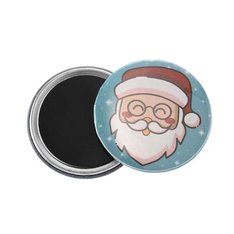 100Set 25/32/37/44/58/50mm Magnet Refrigerator Button DIY Making Materials for Button Maker Making Fridge Magnets Badges Set