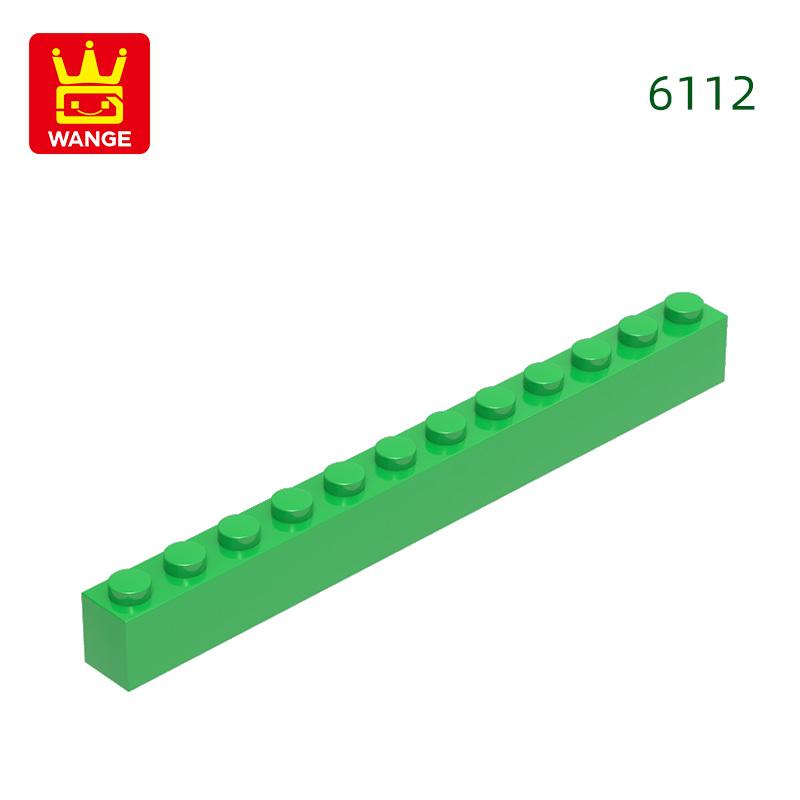 Non-Toxic 22 Pcs/Lot 6112 1X12 High 12 Hole Building Block Moc Color Accessories Compatible With Brick Diy Children'S Toy Assembly Gift