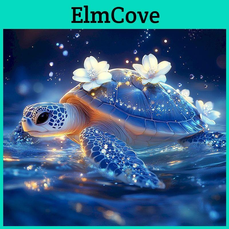 Fantasy Full Painting Turtle Diamond New Arrivals 2025 Diamond Art Mosaic Animal Pictures Of Rhinestone Decor
