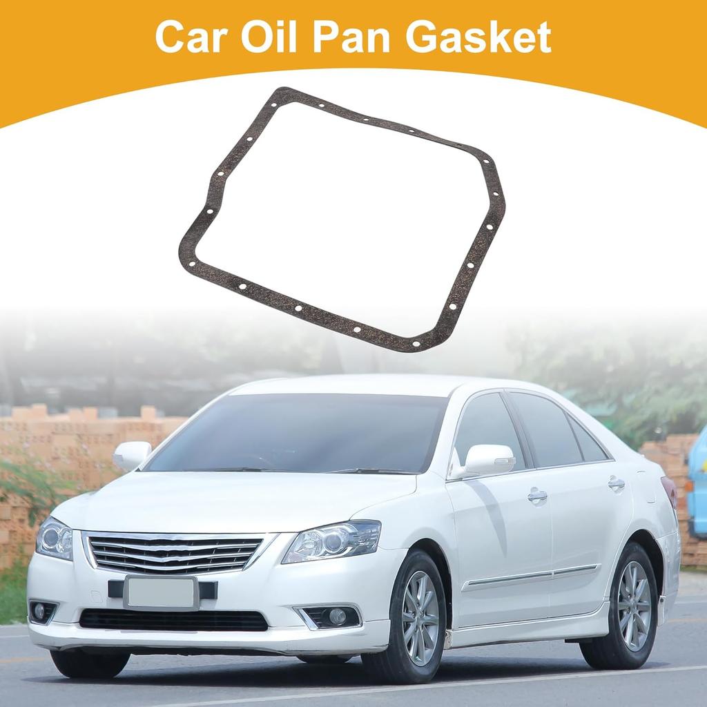 Car Transmission Filter Oil Pan Gasket Engine Oil Pan Gasket Seal No.3516821020 for Toyota Camry 2004-2009 for Toyota Corolla 2009-2010 1 Pcs