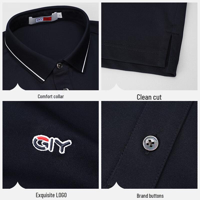 Goldlion GY Men's Summer Cool-Feel Polo Shirt