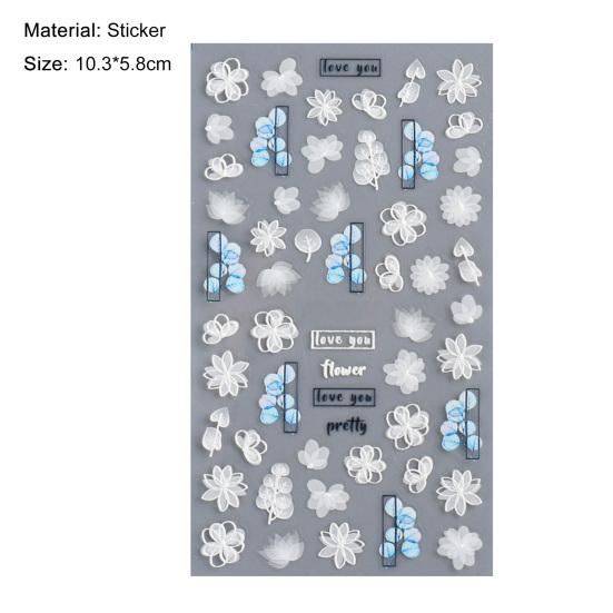 Delicate Nail Sticker Nails Ornaments Vivid Images Portable Persistent