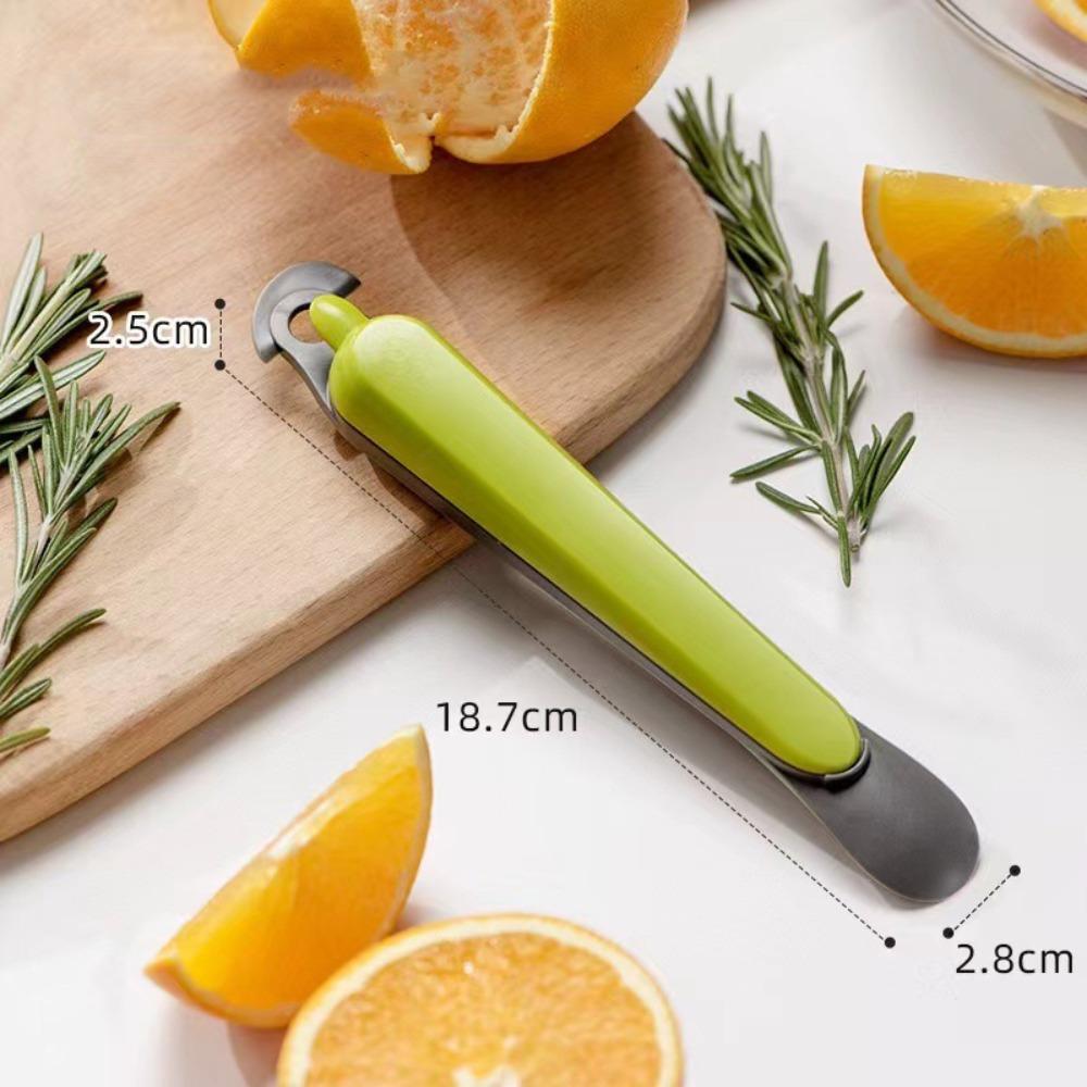 Multifunctional Stripper Orange Device Stainless Steel Lemon Peeler  Kitchen Fruit Vegetable Tools