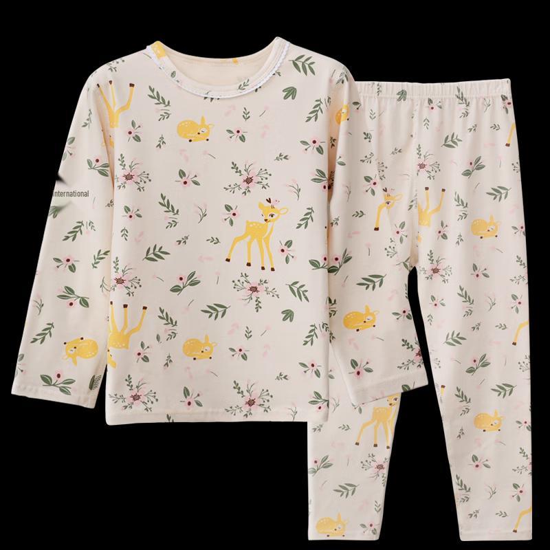 Kids' Cotton Thermal Underwear Set