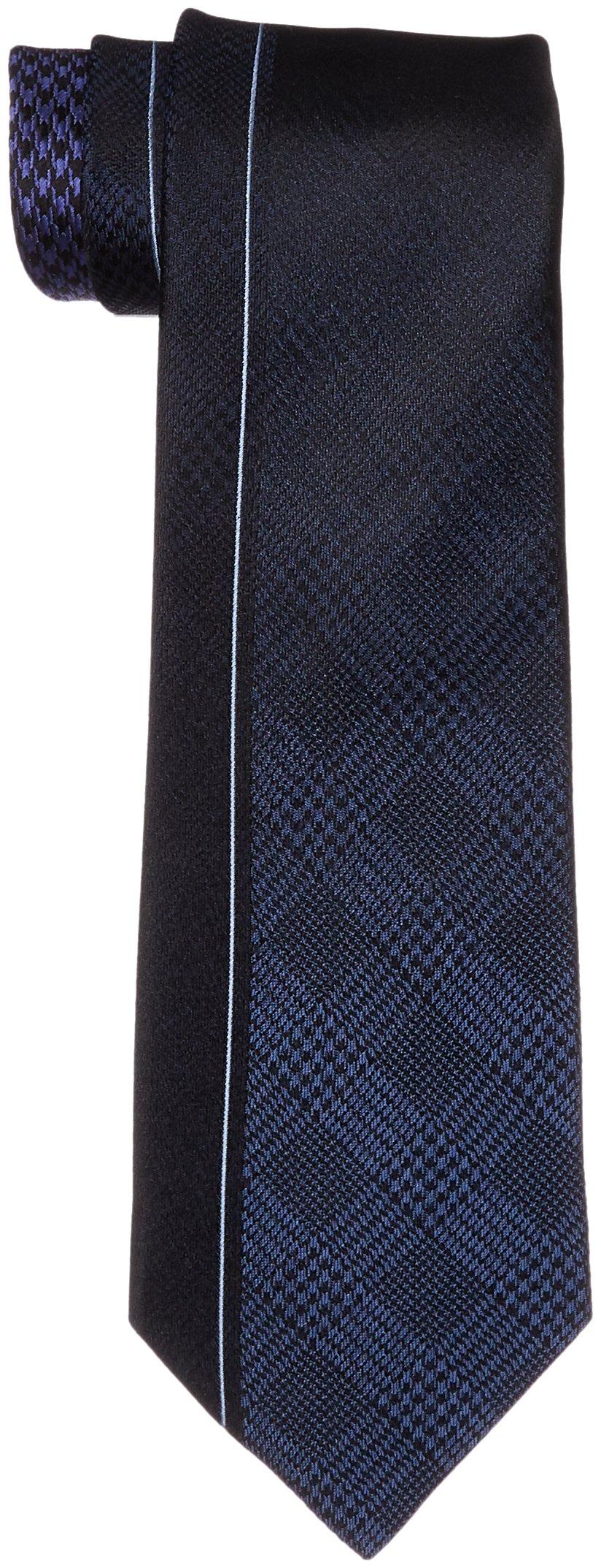 [Hiroko Koshino Homme] Necktie, Gradient Check Panel 003254-20000-3908 11 Navy base, gradient check panel FREE