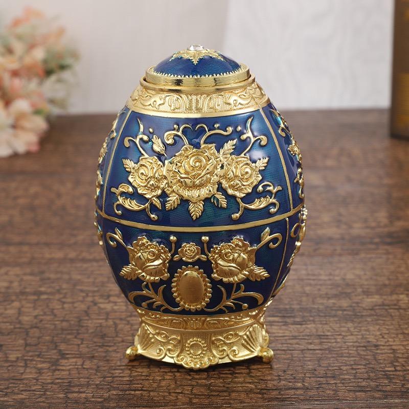 Automatic Push-Type Toothpick Box Engraving Rose Alloy Platinum Toothpick Organizer Holder European Style Decoration Unique Gift