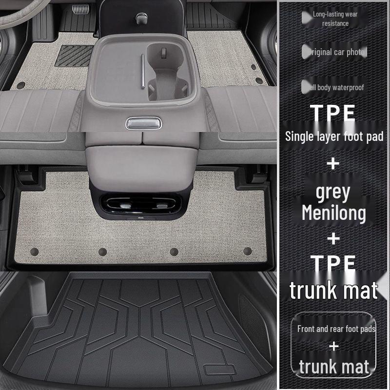 26 New GAC AION UT TPE Full Coverage Waterproof Floor Mats for Driver's Side Carpet and Trunk