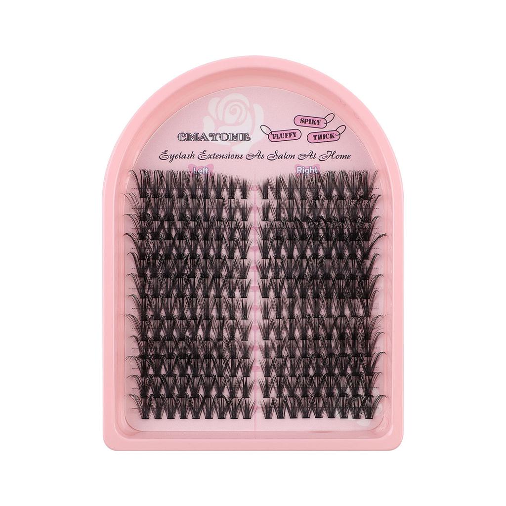 216 Clusters D Song Single Cluster False Eyelashes Natural Thick Simulation Daily Makeup Segmented Multi-Hair Eyelashes