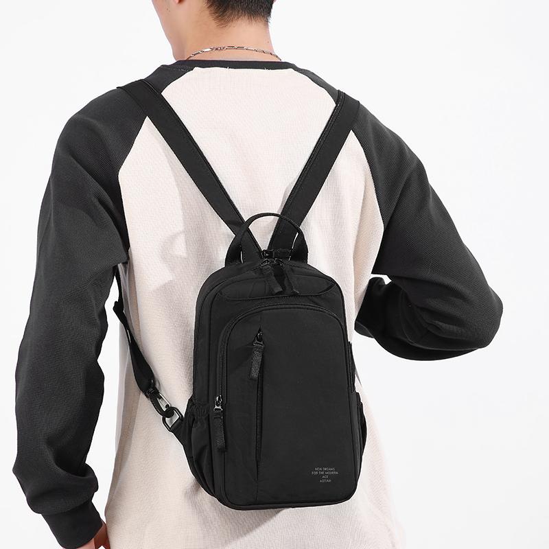 Shoulder Bag Chest Bag Men's Bag Business Crossbody Bag Multifunctional Backpack