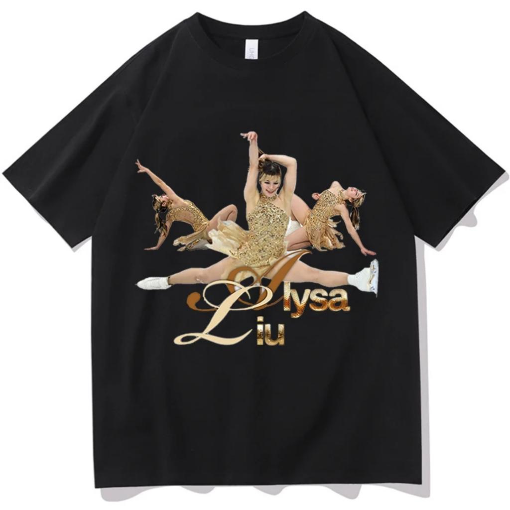 Alysa Liu Graphic Tour Album T-shirts Men Women Summer Cotton Clothing Casual Fashion Round Neck Short Sleeved Tee Streetwear