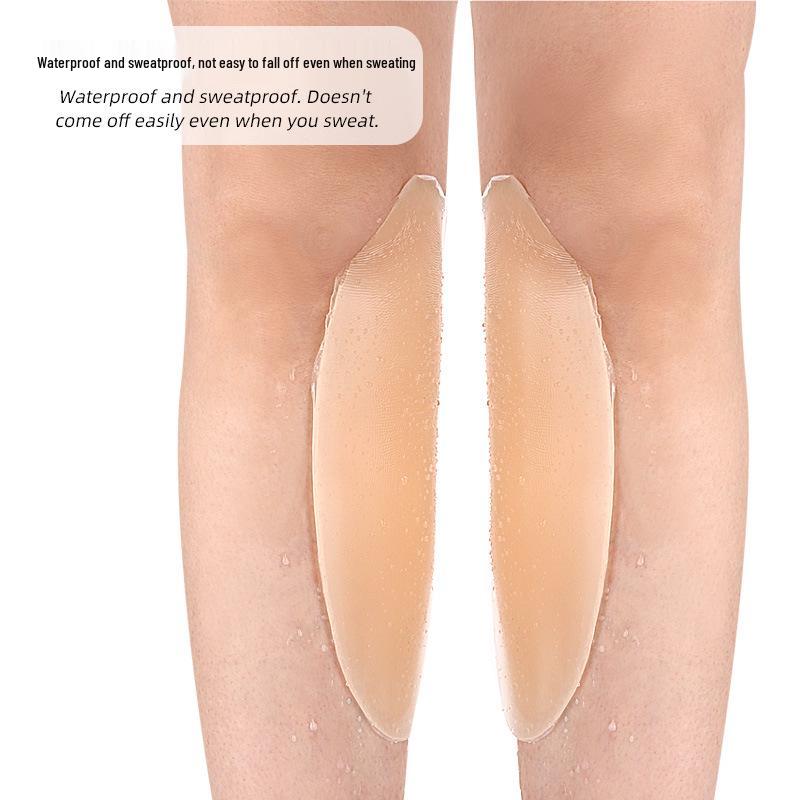 Silicone Straight Leg Corrective Stickers for Bow Legs and Knock Knees - Seamless Design for Comfortable Boot Wear.