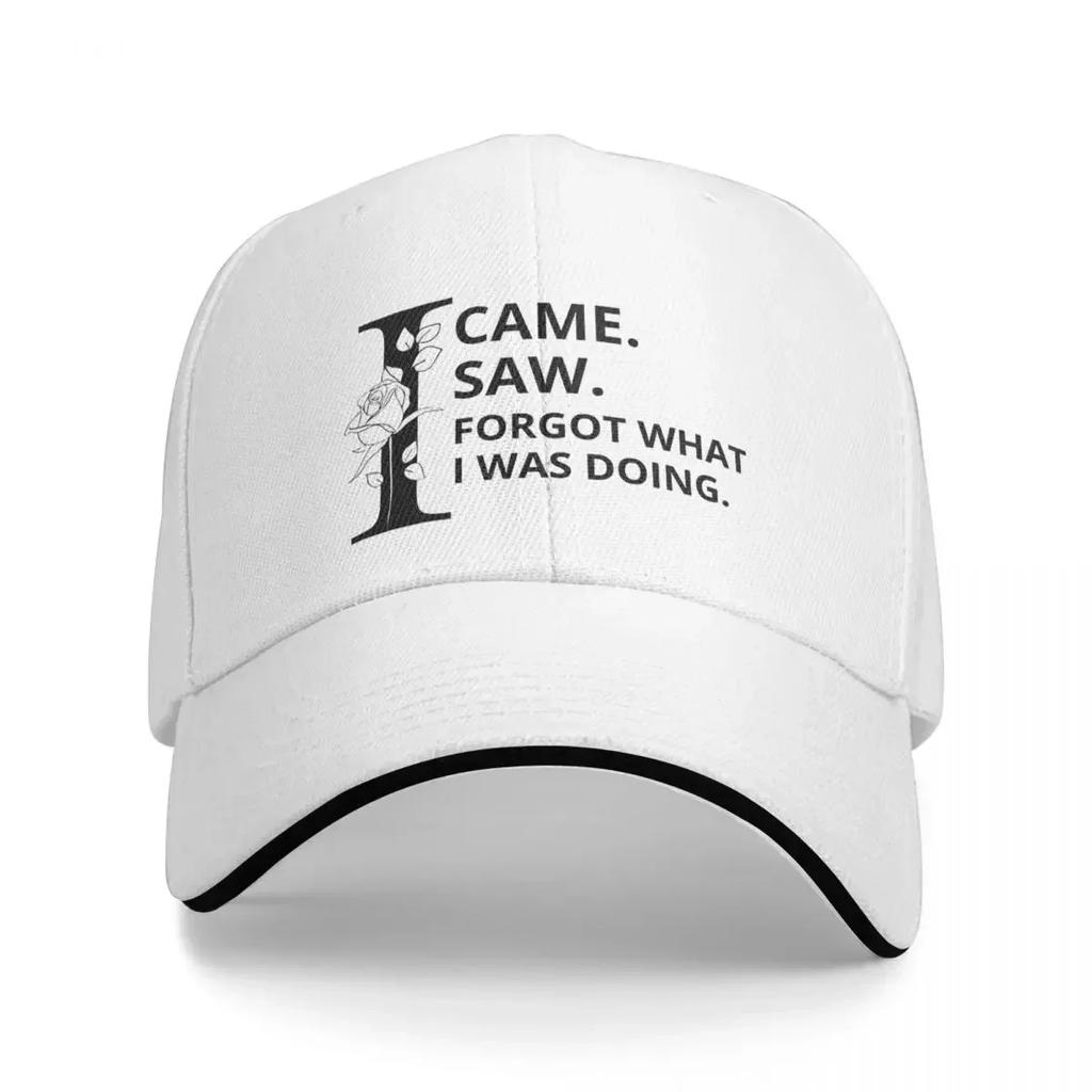 ADHD Joke Cap Fashion Casual Baseball Caps Adjustable Hat Hip Hop Summer Unisex Baseball Hats Customizable Polychromatic