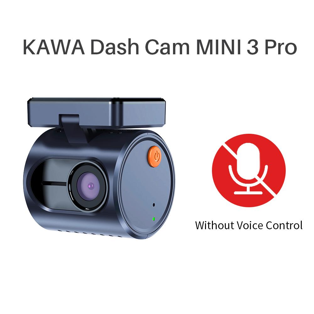 

2K KAWA MINI 3 Pro Камери для Автомобільного Відеореєстратора Маленька Відеокамера на Приладову Панель 24 Паркування Автоматичний Відеореєстратор WiFi ДОДАТОК Голосове Керування Автомобільна Відеокамера на Приладову Панель None білий
