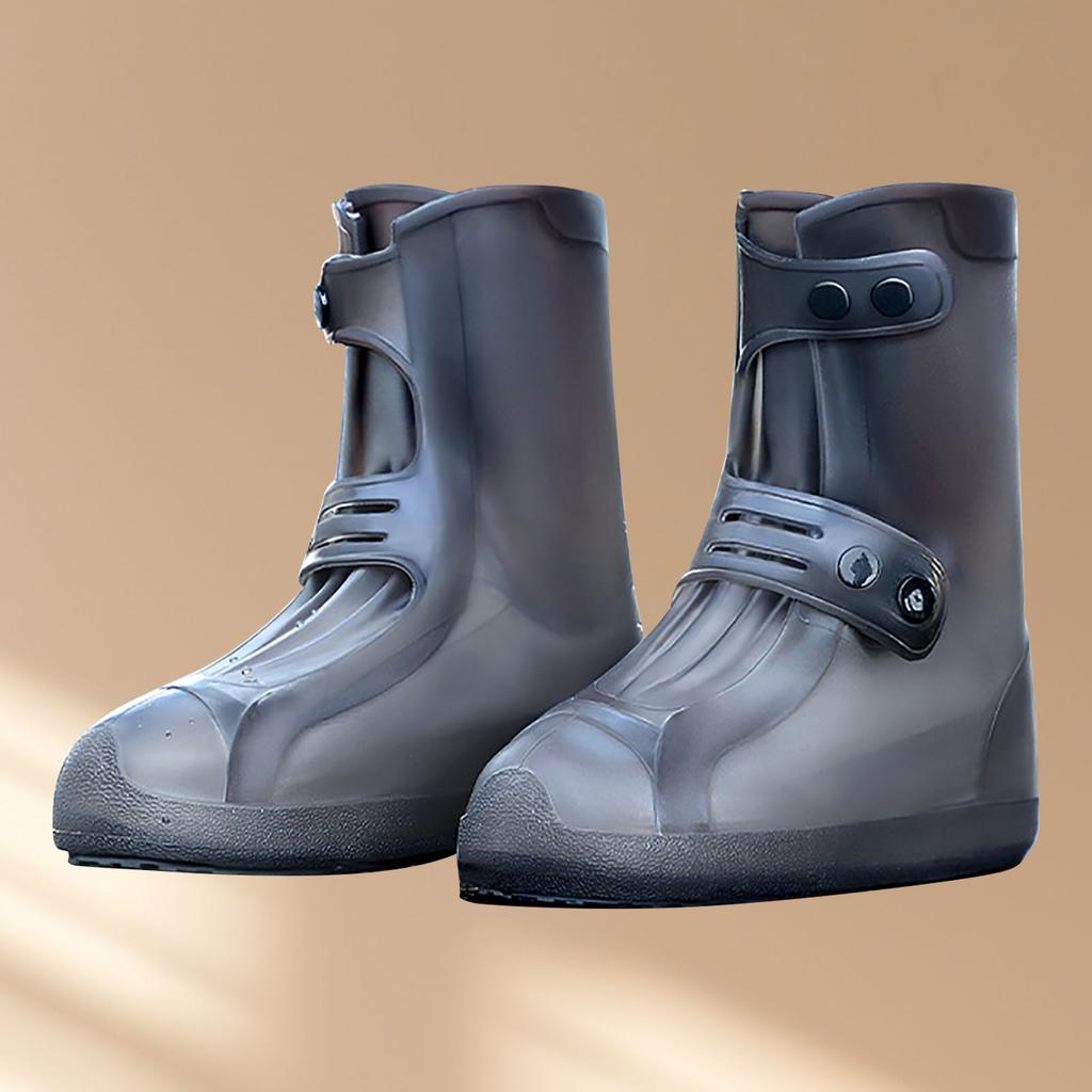 Waterproof Rain Boots Cover Silicone Comfortable Prevent Slip Thickened Outdoor Rain Shoe Covers