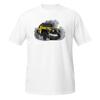 Monster Jeep Unisex 100% Cotton T-shirt Mens Tees Top, Derby Speed Fast Racing Power Car Cartoon Fun