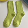 Thicken Mid-Calf Socks Warm Long Stockings New Knitted Socks  Daily Wear