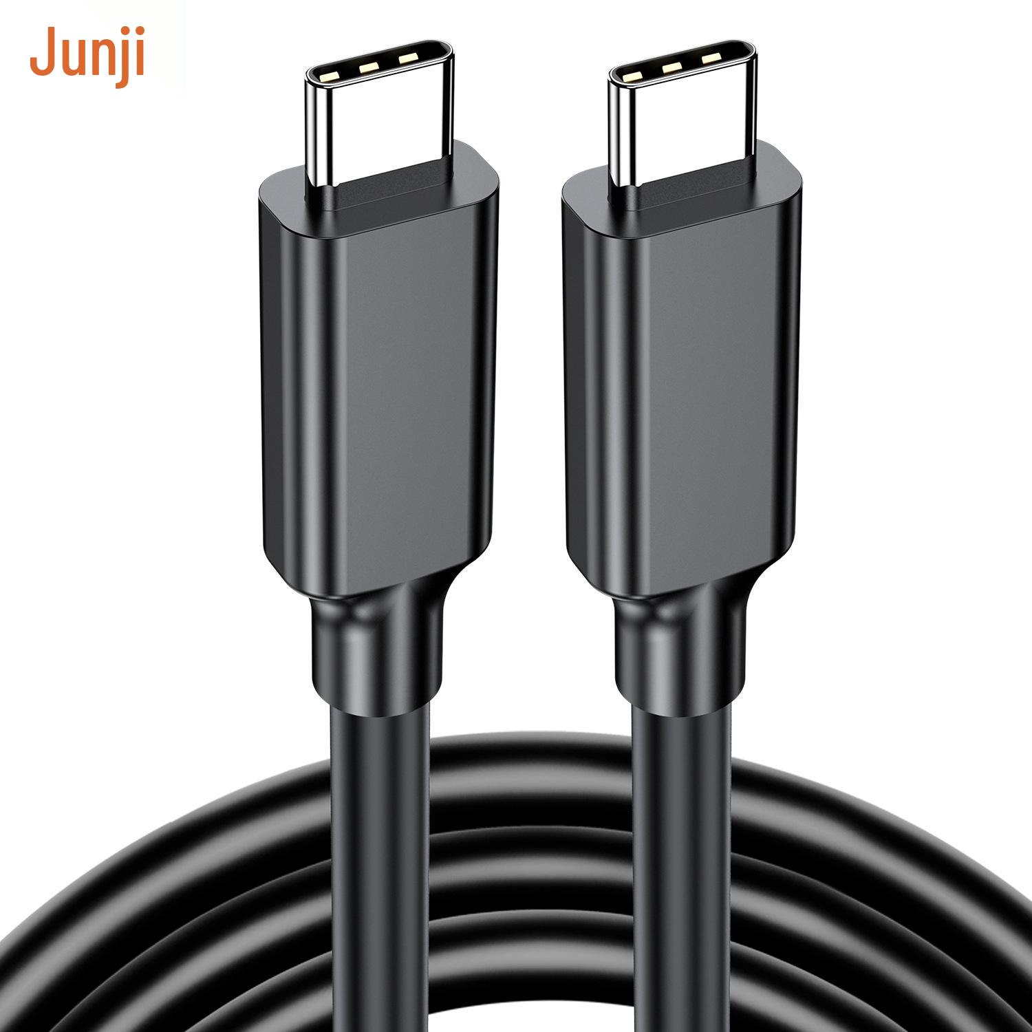 

Кабель Type-C - Type-C USB3.2 Gen2x2 Male, быстрая зарядка 100 Вт PD, проекция 4K. 0.15m